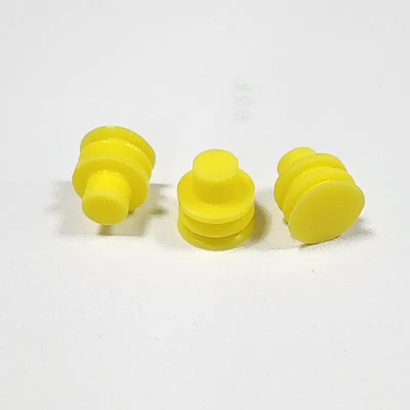 2,6 mm keltainen silikonitiivistetulppa